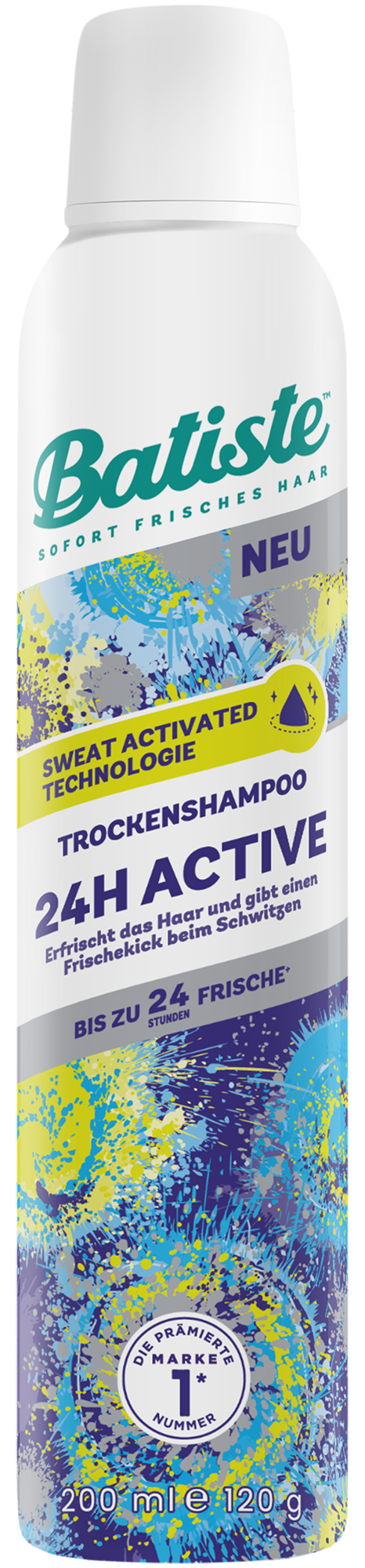 Batiste Trockenshampoo Active  24 Stunden 200ml