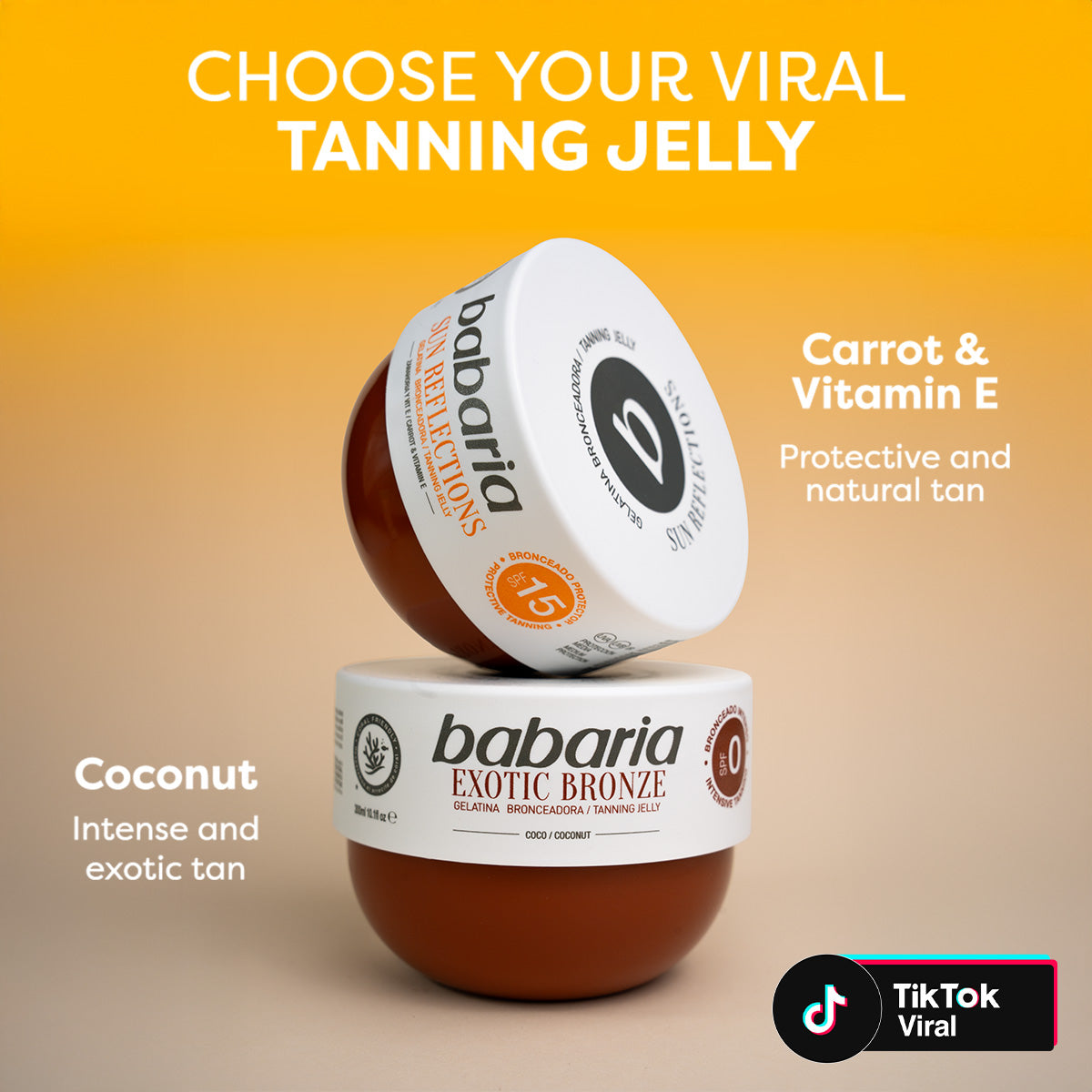 Babaria Sun Reflections Tanning Gel LF 15  300ml