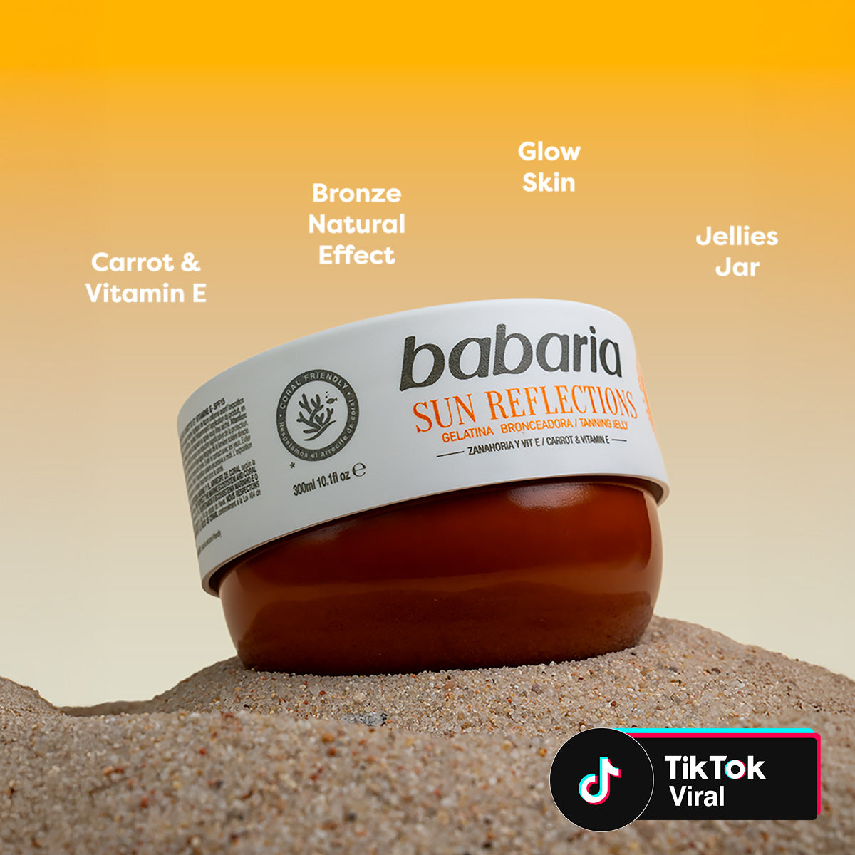 Babaria Sun Reflections Tanning Gel LF 15  300ml