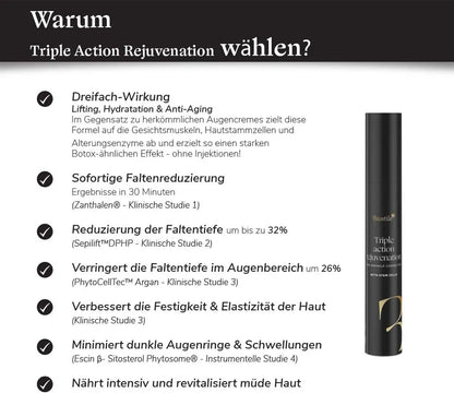 Anti-Aging Augencreme - Triple Action Rejuvenation