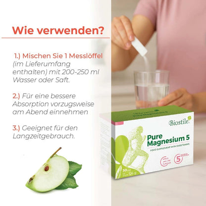 Biostile Pure Magnesium 5 – 30 Beutel