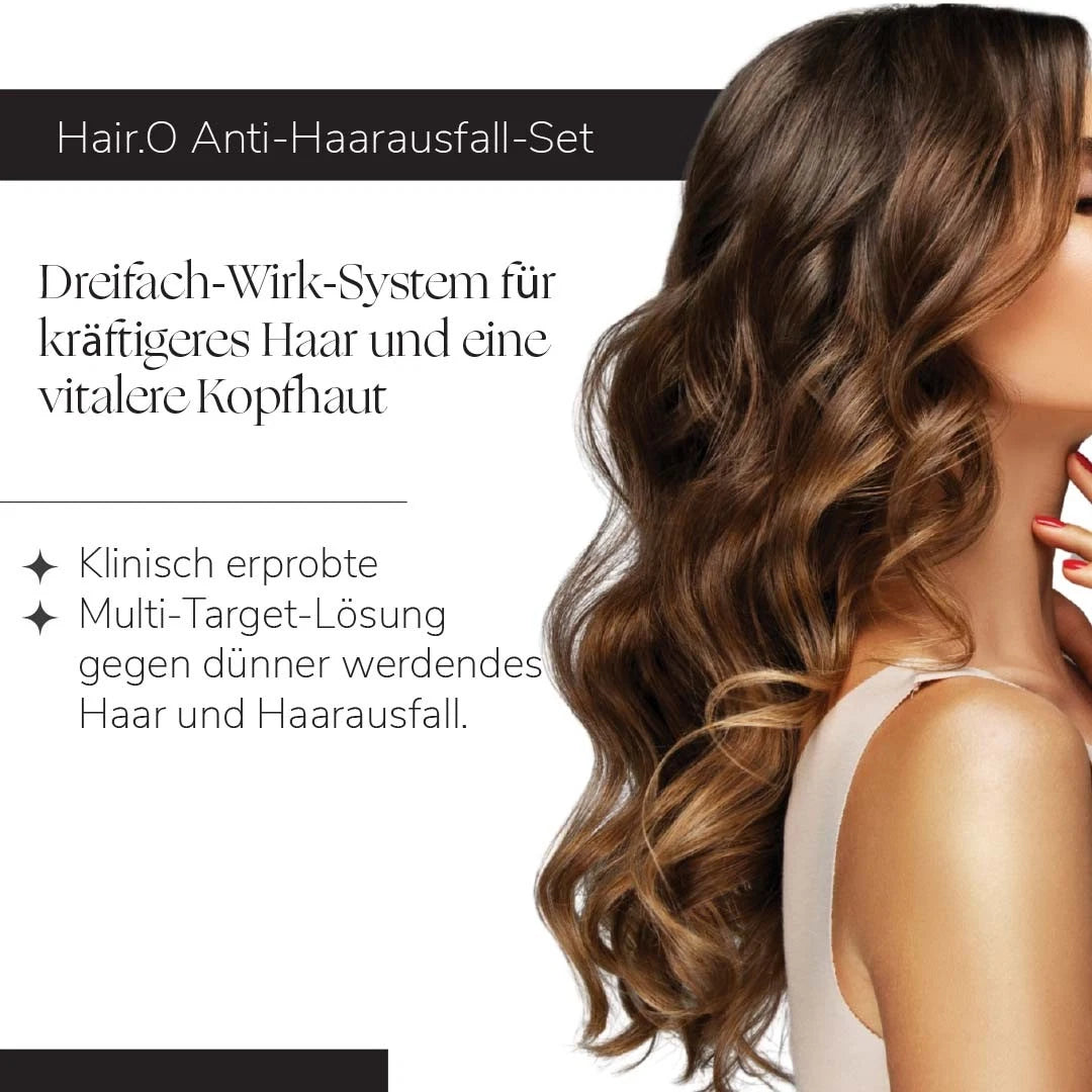Hair.O Set 3 - Komplettlösung gegen Haarausfall