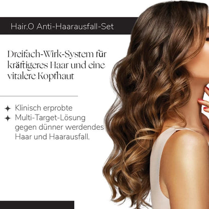 Hair.O Set 3 - Komplettlösung gegen Haarausfall