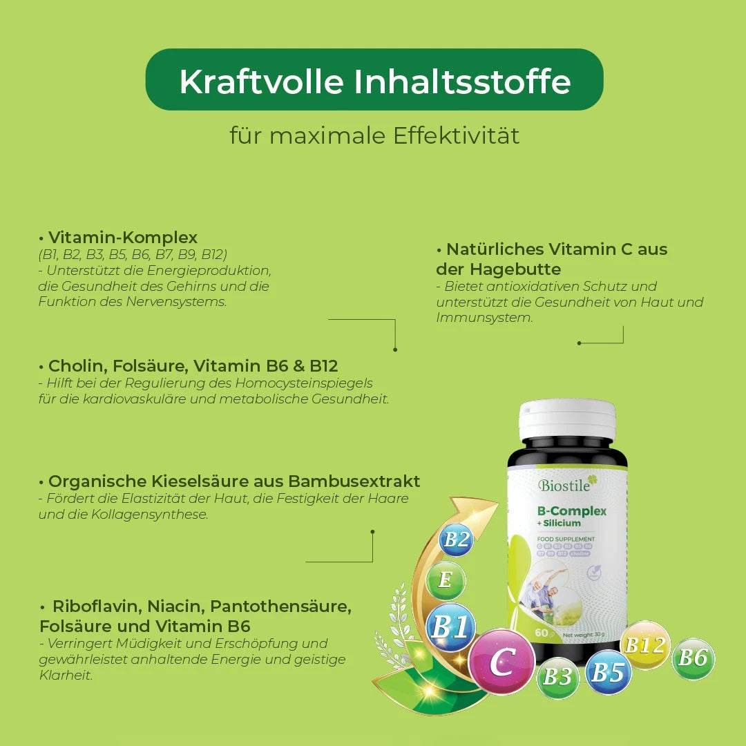 Biostile B-Complex + Silicium