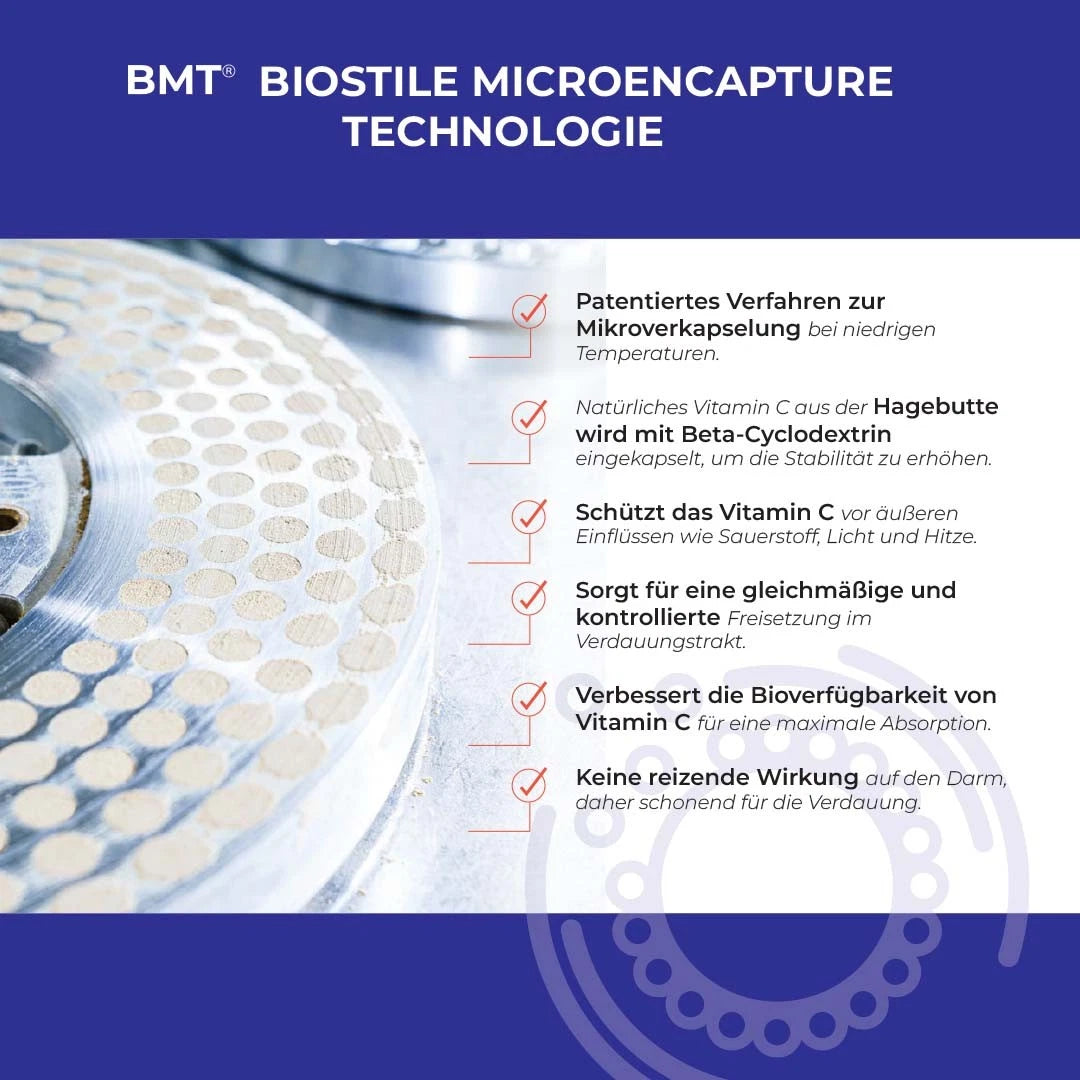 Vitamin C MIKROVERKAPSELT