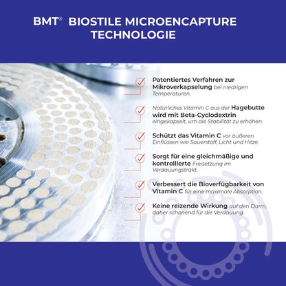Vitamin C MIKROVERKAPSELT