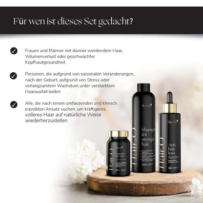 Hair.O Set 3 - Komplettlösung gegen Haarausfall
