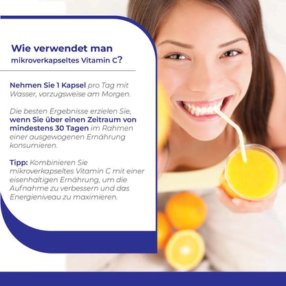Vitamin C MIKROVERKAPSELT